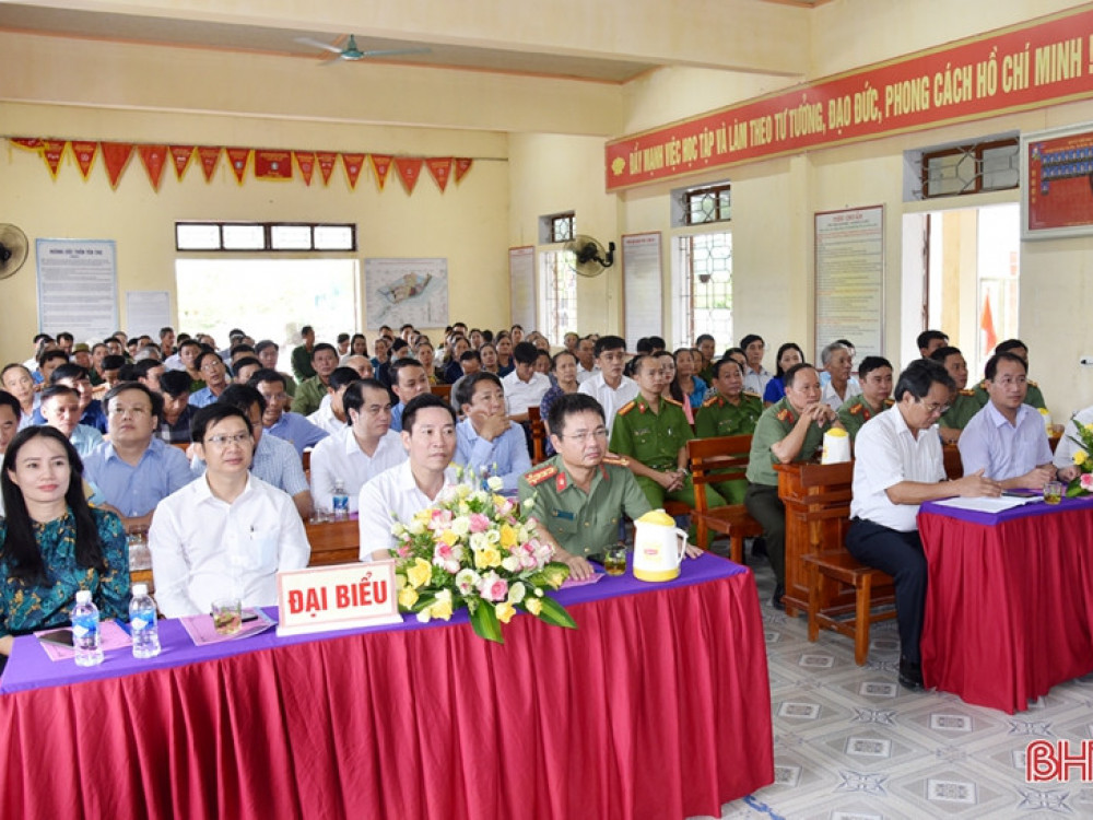 Lãnh đạo tỉnh chung vui “Ngày hội toàn dân bảo vệ an ninh Tổ quốc” tại Lộc Hà